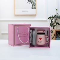 Chargeur sans fil à induction thermostatique USB, bougie chauffante électrique 18w, chauffe-tasse à café électrique