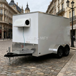 Camion de glaces mobile American Standard, chariots alimentaires, conteneur réfrigéré, unité de réfrigération pour remorque - Product Image 2