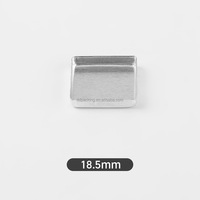 Private Label Leere magnetische Kosmetik pfannen-58mm Edelstahl Make-up Pfannen Großhandel