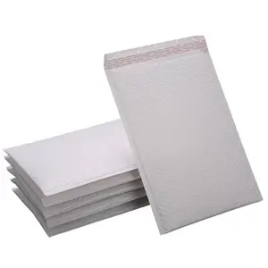 Trắng Sealable Bong Bóng Mailer Bọc Phong Bì Poly Vận Chuyển Túi Với Bong Bóng Phim Bọc - Product Image 1