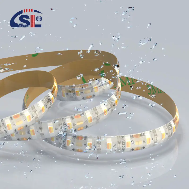 Striscia Led 12V impermeabile SMD2835 DC 120Led/ 5M 4/3/2/1M nastro bianco flessibile lampada tira Led fita luce rgb