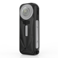 Housse de protection en silicone pour Insta 360 X5 X4 étui de protection souple pour caméra panoramique 360 accessoires de caméra d'action sportive