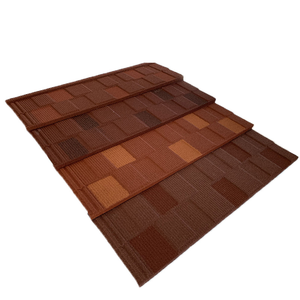 Type de bardeau résistant aux intempéries durable tuile de toiture en métal enduit de pierre avec des prix bon marché - Product Image 4