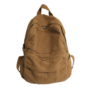 Zaino in tela Vintage Unisex di nuova moda con Logo personalizzato zaino da viaggio di grande capacità per studenti zaino da donna scuola portatile - Product Image 2