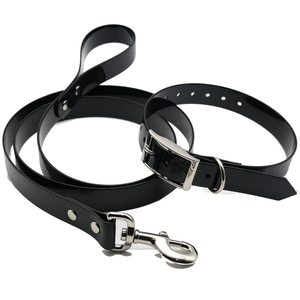 Conjunto de Correa y Collar para Perro Navideño Ecológico Personalizable, Hebilla Metálica Resistente con Luces Reflectantes, Hecho de Nailon y Plástico - Product Image 2