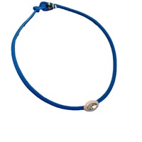 Collier ras-du-cou et bracelet tendance color-block avec pierres précieuses colorées, bijoux au design émail émaillé de niche