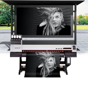 Imprimante jet d'encre UV LED rouleau-à-roule haute productivité UJV100-160, zone de travail de 1620 mm avec découpeuse LUS-210 et système DAS inclus - Product Image 1