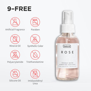 Spray d'<span class=keywords><strong>eau</strong></span> <span class=keywords><strong>de</strong></span> <span class=keywords><strong>rose</strong></span> pour le visage, brume apaisante pour le cou et le visage pour réduire les poches sous les <span class=keywords><strong>yeux</strong></span>, les cernes et les rougeurs - Product Image 2