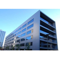 Panneau Composite en Aluminium ACM de Haute Qualité Noir Mat pour Façade Extérieure
