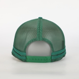 Gorra Trucker Unisex a Rayas al por Mayor BSCI, Gorra Deportiva de 5 Paneles de Alta Calidad con Logotipo Bordado Plano y en Relieve, Gorras de Algodón - Product Image 5