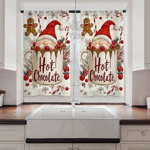 <span class=keywords><strong>Cortinas</strong></span> <span class=keywords><strong>de</strong></span> cocina <span class=keywords><strong>con</strong></span> diseño <span class=keywords><strong>de</strong></span> gnomos navideños azules, decoración <span class=keywords><strong>de</strong></span> ventanas <span class=keywords><strong>con</strong></span> árboles <span class=keywords><strong>de</strong></span> pino nevados <span class=keywords><strong>de</strong></span> invierno, decoración <span class=keywords><strong>para</strong></span> el hogar, 2 paneles personalizables - Product Image 4