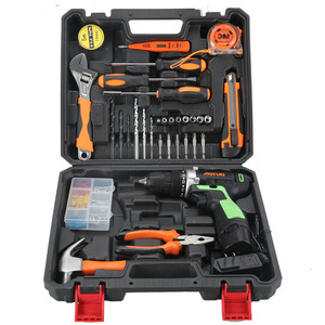 Juego de Taladro Percutor Inalámbrico Portátil de 12V con Batería, Taladro Manual Multifunción, Kits de Destornilladores Industriales PG - Product Image 4