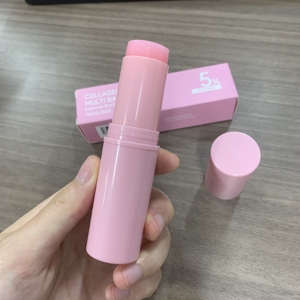Balsamo Multi-Azione Rimpolpante al Collagene PDRN Rosa Avanzato Private Label 10g 5% PDRN Anti-Età Antirughe Illuminante in Stick - Product Image 6