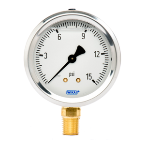 Manomètre de haute qualité d'origine 0-10 bar 0-60 bar 0-2500 bar 0-3500 bar Tube Bourdon/Diaphragme - Product Image 4