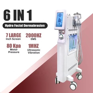 เครื่องไฮโดรเดอร์มาเบรชั่นแบบมืออาชีพ 6-in-1 สำหรับทำความสะอาดผิวในคลินิกสปาและอุปกรณ์ร้านเสริมสวย - Product Image 1