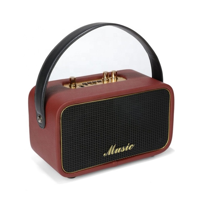 TTD3310 Decorative Ornaments Home Antique Classical Portable Sound Box Nostalgic Retro Style Vintage Wooden bluetooth Speaker