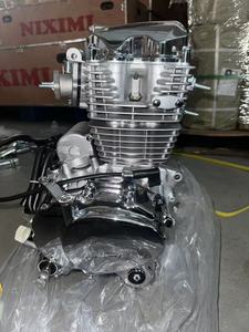 เครื่องยนต์มอเตอร์ไซค์ CG250 CG200 200 ซีซี จากโรงงานโดยตรง พร้อมสตาร์ทไฟฟ้า/สตาร์ทเท้า ระบายความร้อนด้วยอากาศ สำหรับเปลี่ยนทดแทน Honda/Yamaha ราคาถูก - Product Image 1