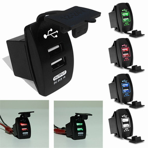 Car Cigarette <b>Lighter</b> USB Adapter 12V DC 5V 3.1A Dual Port Charger For Mobile Phone General Purpose Type - Product Image 4