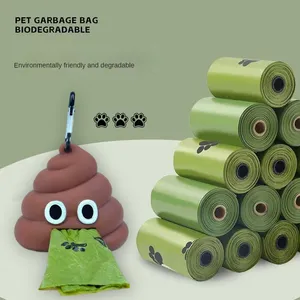 PETTIC Pegradeable Environmental Puppy Cat Pooper Scooper Bag Small Rolls Outdoor Clean Pets Supplies Pet Dog Poop bags
