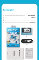 FiiO Snowsky ECHO MINI HIFI USB FM Asli, Fitur WAV HIFI Lossless MP3 Walkman, Pemutar Musik Murni dengan 15 Jam Waktu Putar