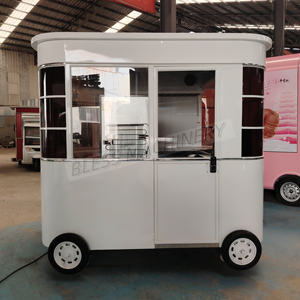 2025 Nouveau modèle de chariot de nourriture intelligent mobile avec équipement de cuisine intégré et étagères de rangement, vendu directement par le fabricant. - Product Image 2