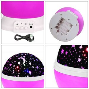 2025 Hot Selling Star <b>Projector</b> Night <b>Light</b> Gift Bed Room Romantic Rotating Lamp for Kids - Product Image 3