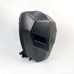 Sac à dos LED tendance pour <span class=keywords><strong>homme</strong></span>, noir, en ABS, étanche, coque <span class=keywords><strong>rigide</strong></span>, sacoches de moto, nouveau, avec yeux d'affichage DIY - Product Image 5