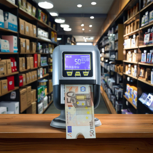 Détecteur de devises multifonction N18 avec compteur de billets à 4 fonctions de détection et construction en plastique pour USD et <span class=keywords><strong>EUR</strong></span> - Product Image 5