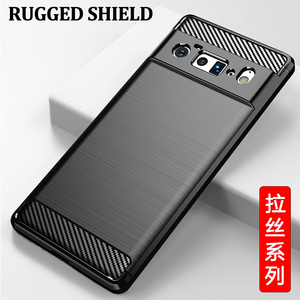 Housse de protection en TPU ultra-mince et légère en fibre de carbone pour <span class=keywords><strong>Google</strong></span> Pixel 6 Pro, étui de protection en caoutchouc pour téléphone portable - Product Image 6