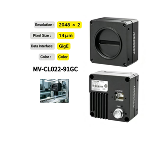 Nueva Cámara Industrial de Escaneo Lineal a Color HIK ROBOT MV-CL022-91GC Original, 2048 Píxeles, 80kHz, Montura GigE F - Product Image 5