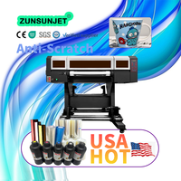 Imprimante UV DTF pour bouteilles, machine UV DTF 60 cm, impression à domicile, entreprise, transfert d'autocollants UV DTF, machines d'impression