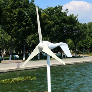 S400 Oversea Warehouse 400W 12V 24V 3 Blades Mini Wind Turbine <b>Generators</b> for Home - Product Image 4