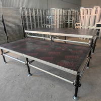 Scène économique en aluminium pour événements extérieurs avec structure Ringlock