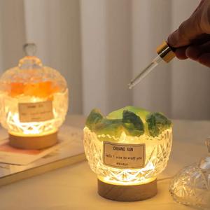 Difusor <span class=keywords><strong>de</strong></span> Aceite Aromático Artesanal <span class=keywords><strong>de</strong></span> Cristal con Aroma a Bosque <span class=keywords><strong>de</strong></span> Niebla, Sin Alcohol, Larga Duración, Fragancia Expandible, Sin Fuego, para el Hogar - Product Image 2