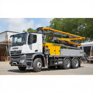 Camion pompe à béton Liebherr 24XH, châssis Mercedes, longueur de flèche 47 m - Product Image 3