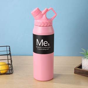 Nuevo Vaso Térmico de Acero Inoxidable 304, Botella de Agua Deportiva Portátil de Gran Capacidad para Exteriores, Retención de Calor de 6 a 12 Horas - Product Image 6
