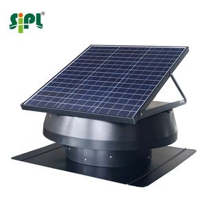 50W haute qualité panneau solaire alimenté ventilation toit grenier évent ventilateur à <span class=keywords><strong>Air</strong></span> <span class=keywords><strong>chaud</strong></span> fabricants échappement Ventilation <span class=keywords><strong>extracteur</strong></span> de chaleur - Product Image 3