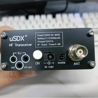USDR USDX + Plus V2 8 bandes haute fréquence ondes courtes SSB QRP émetteur-récepteur 8 bandes métal SDR récepteur