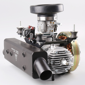 ชุดเครื่องยนต์เบนซิน DLE128HD ระบายความร้อนด้วยน้ำ รุ่นมอเตอร์ พร้อมระบบผลิตไฟฟ้า สำหรับประกอบโดรน DIY - Product Image 4