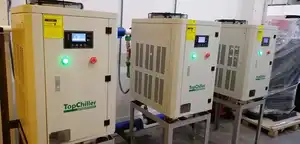 Bonne qualité usine directement petit refroidisseur d'air Portable 2hp 6kw 2 tonnes refroidisseur d'eau pour boulangerie 220V