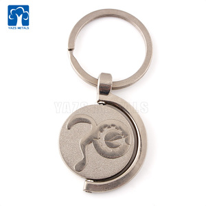 TUV aprobado fábrica de alta calidad de metal molinete llavero - Product Image 1