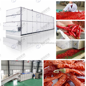Ligne de production de séchage de ceinture en maille multifonctionnelle professionnelle pour le séchage du poivre Aji Amarillo Aji <span class=keywords><strong>Limon</strong></span> et Aji Panca - Product Image 5