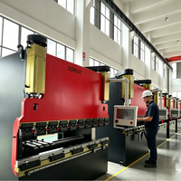 Presse CNC synchronisée entièrement automatique SRP3013 300KN 1300mm avec moteur servo 17KW contrôlé par PLC pour aluminium, acier et acier inoxydable