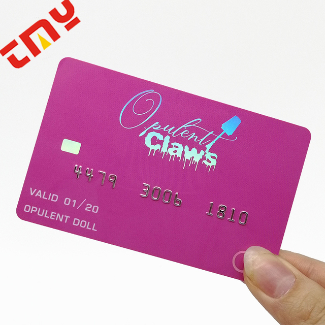 CR80 With Chip 4428 &4428 Plastic Cards Custom Printing Logo HICO Magnetic Stripe Visa Credit Card Business Card