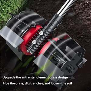 Колесо для глубокой прополки садовых участков, инструмент для удаления сорняков, колесо для нарезки борозд или колесо для прополки, аксессуары для газонокосилок - Product Image 5