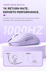 เมาส์ไร้สายแบบพิมพ์ลายเต็มรูปแบบ เมาส์ไร้สายแบบชาร์จได้ เมาส์เกมมิ่งแบบตั้งโปรแกรมได้ แบรนด์ส่วนตัว - Product Image 5