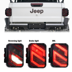 Para <span class=keywords><strong>Jeep</strong></span> impermeable Ip67 antiparpadeo Freno de marcha atrás coche Led luz trasera para Jt Sport S Overland <span class=keywords><strong>Rubicon</strong></span> 2019-2022 - Product Image 2