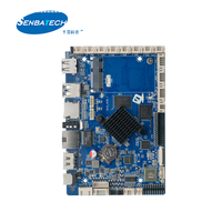 Placa Base SK35H Rockchip RK3568B SOC Arm Cortex-A55 con HD+EDP+LVDS, 1 Ranura para Tarjeta TF, 3x TTL