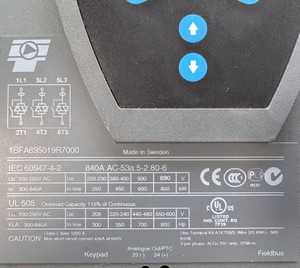 PSTB840-690-70 1SFA895019R7000 ซอฟต์แวร์ 400-690V AC PLC - Product Image 5