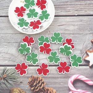 חדש עיצוב מזון כיתה תינוק בקיעת שיניים DIY שרשרת סיעוד צעצוע תלתן רופף סיליקון חרוזים סיטונאי - Product Image 3